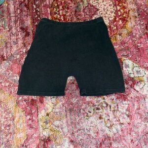 black brandy melville biker shorts